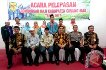 Wabup Gunung Mas Lepas 5 CJH  