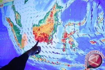 BNPB : Terpantau 150 Titik Api di Kalbar