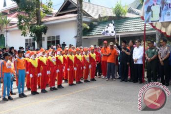 208 Regu Ikuti Lomba Gerak Jalan Peringati HUT-RI di Pasaman