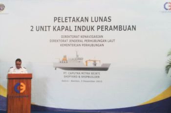 Kemenhub luncurkan kapal induk perambuan dukung kenavigasian