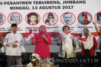Mensos dengan Putra-Putri Pendiri Bangsa Serukan Jaga Persatuan 