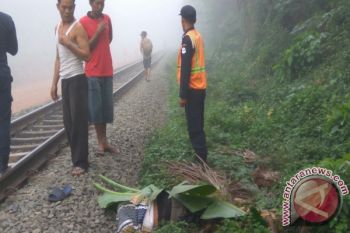 Pengendara sepeda kayuh warga Grobogan ini tewas  terserempet kereta
