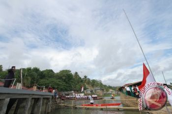 BUMN Gorontalo Upacara Di Museum Pendaratan Soekarno 