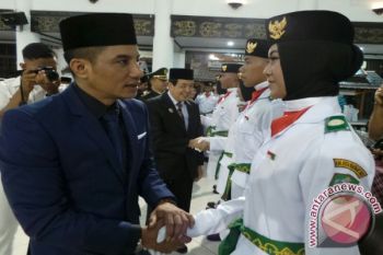 Bupati Minta Bantuan Anggota Paskibraka Tanggulangi Kenakalan Remaja