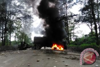Polisi Mimika buru pelaku lain demonstrasi anarkis