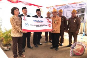 BUMN Bedah Rumah Veteran di Sulut 