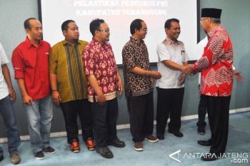 Pengurus PWI Temanggung Dilantik