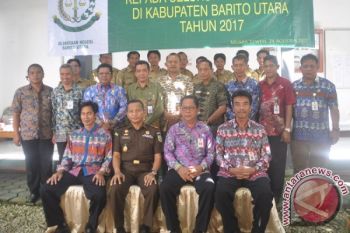 Kades se-Barito Utara Ikuti Sosialisasi Dana Desa dan TP4D
