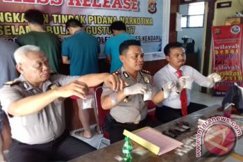 Polresta Kendari Ungkap Kasus Narkoba Libatkan PNS