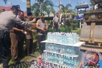 Polres Kotim Tegaskan Terus Tertibkan Minuman Keras