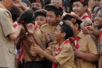 Kerja Keras Pramuka Untuk Hari Kemerdekaan Sempurna