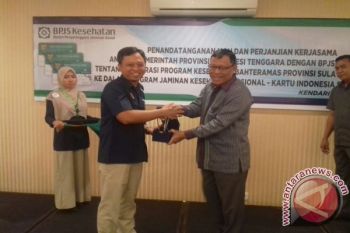 BPJS Kesehatan-pemprov Sultra Perpanjang Kerja Sama Kepesertaan 