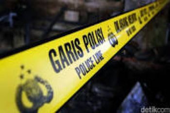  Polisi olah TKP molotov di Kedubes Myanmar