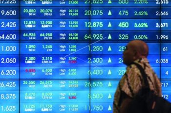 Jumat pagi IHSG menguat 9,65 poin