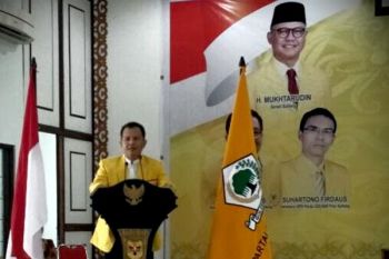 Jaya S Monong Terpilih Jadi Ketua DPD Golkar Gunung Mas