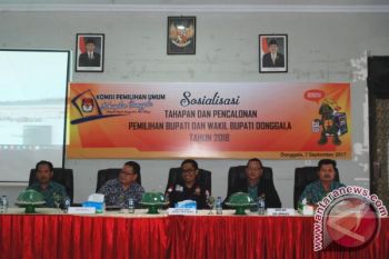Pemungutan Suara Pilkada Donggala 27 Juni 2018