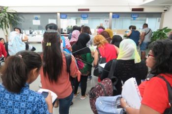 Pemerintah Indonesia memperjuangkan kenaikan upah migran di Taiwan