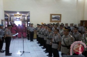 15 Perwira Polres Tanah Datar Sertijab
