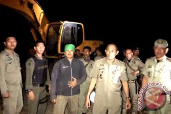 Tim Terpadu Tambang Liar Gowa Amankan Ekskavator