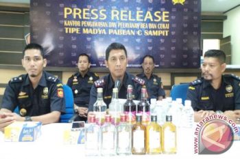 Bea Cukai Sampit Penjarakan Penjual Minuman Keras