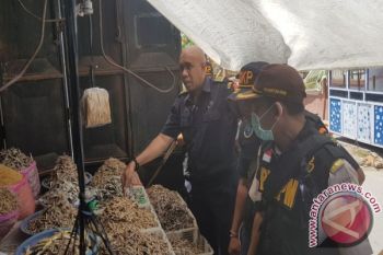 DKP NTT-PSDKP Sidak Pusat Penjualan Ikan Kering