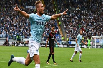 Trigol Immobile Hancurkan Rekor Sempurna Milan