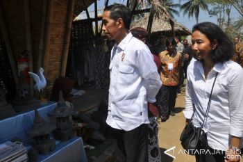 Presiden Jokowi Kunjungi Balkondes Wringin Putih