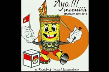 "Si Rambat" Jadi Maskot Pilkada Barito Utara 