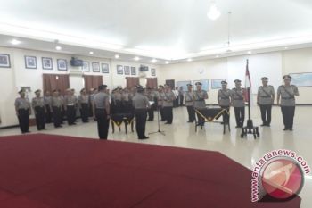 Kapolda Sultra Lantik Serentak Empat Kapolres 