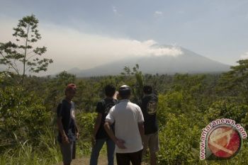 Kodim Buleleng Dirikan Posko Pengungsian Antisipasi Letusan Gunung Agung