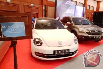19 Mobil Sitaan KPK yang Dilelang, Sebagian tak Dilengkapi BPKB  dan STNK