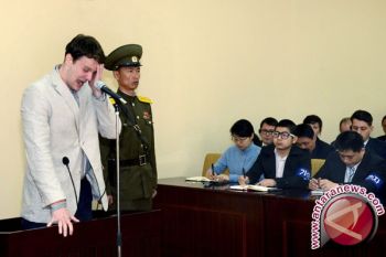 Trump tuduh Korut siksa mahasiswa AS Otto Warmbier