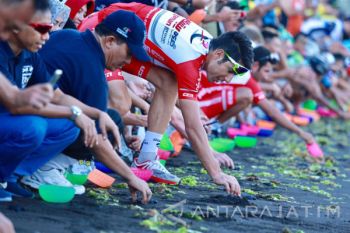 Pebalap Lepas Tukik Tandai Pembukaan Tour de Ijen