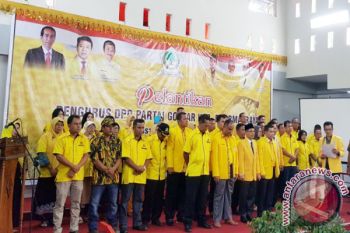 DPD II Golkar Dharmasraya Periode 2015-2020 Dilantik 