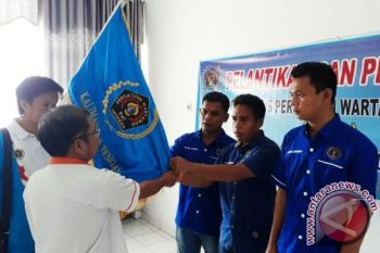 Pengurus PWI Lamandau Periode 2016-2019 Dilantik di Palangka Raya