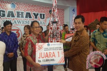 Pemkab Minahasa Kembali Raih Stand Terbaik di Pameran Pembangunan
