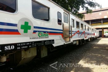 KAI Daop 9 Siagakan "Rail Clinic" Bantu Pengungsi Gunung Agung