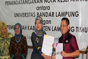 Kabupaten Lampung Timur Kerja Sama Dengan UBL  