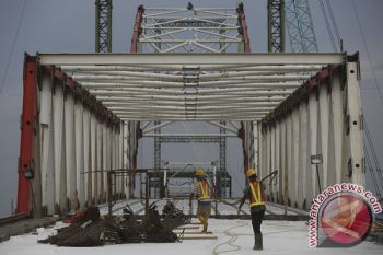 Jembatan musi VI ditargetkan selesai Agustus 2018 