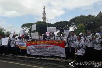 Ribuan GTT-PTT Cilacap Tuntut Peningkatan Kesejahteraan