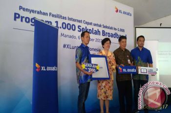 SMAN-8 Manado Sekolah Broadband XL Ke-1000