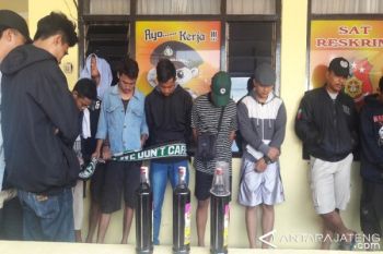 Polres Temanggung Amankan 17 Pendukung PSS Sleman
