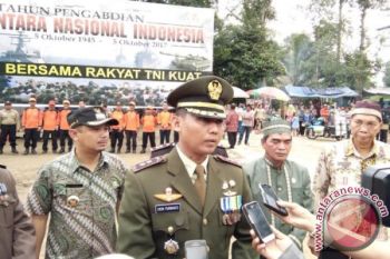 TNI Tetap Ingin Kuat Bersama Rakyat, kata Dandim 1012 Buntok