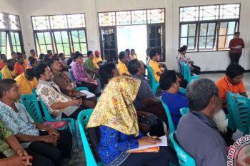 Polres Keerom gelar penyuluhan cegah korupsi dana desa