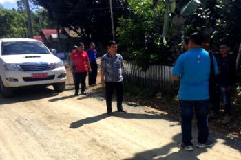 Bupati Bartim Tinjau Pembangunan di Kecamatan Patangkep Tutui