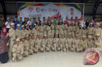 Kirab Pemuda Nusantara Berbagi Pengalaman di Sampit
