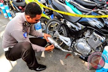 Membuat Bising, Polisi Tertibkan Kendaraan Knalpot "Racing"