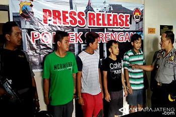 4 Tersangka Penyalahgunaan Sabu-Sabu Ditangkap Polisi Surakarta
