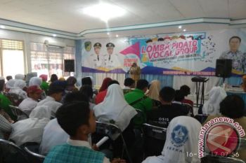 318 Siswa Barito Utara Ikuti Lomba Pidato