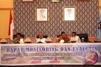 Pemkab Bantaeng Monev Kinerja Pembangunan Triwulan III